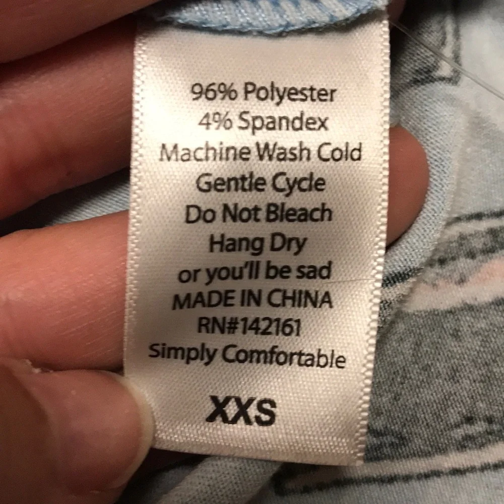 LuLaRoe Julia Lipstick Print Raglan Dress Rare Unicorn - Picture 5 of 6